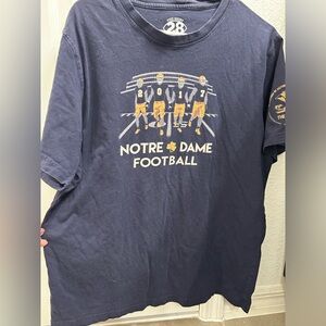 Notre Dame t shirt oversized